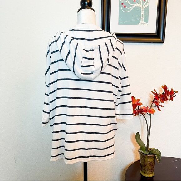 🍋 Chaser • Women's Short Sleeve Super Soft Micro Fleece Hoodie Size M - Picture 3 of 7